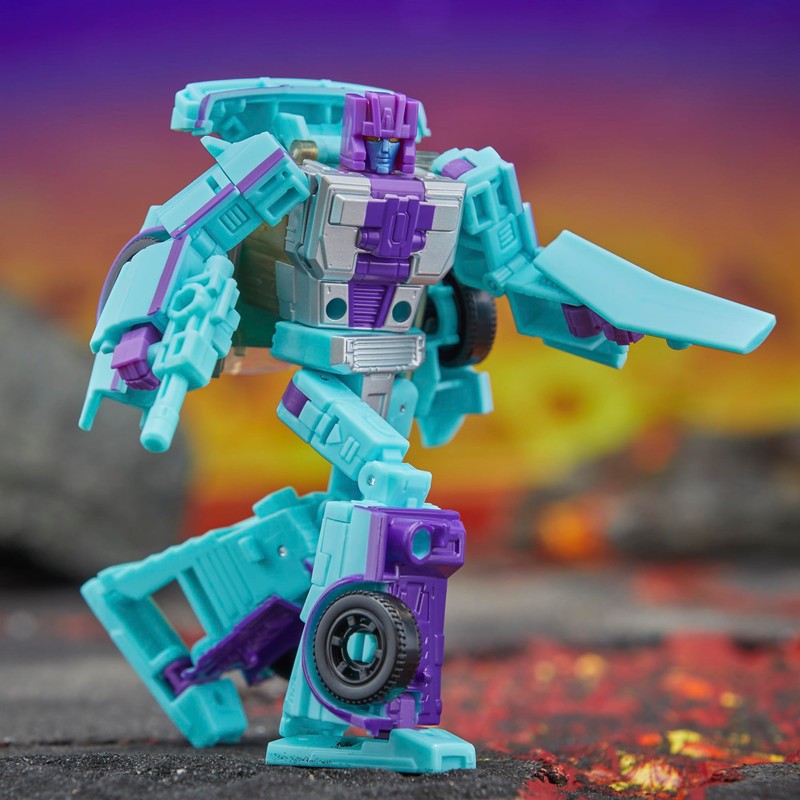Transformers Legacy Deluxe Class G2 Universe Breakdown, 5.5-inch Converting Action