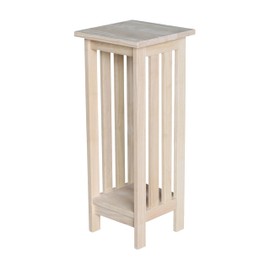 Solid Wood Mission Plant Stand - 30"