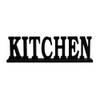Kitchen Sign for Home Decor, Wooden Kitchen Block Letters Rustic