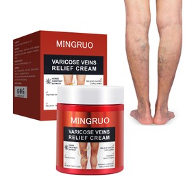 MINGRUO Varicose Veins Cream, Creme gegen Krampfadern, Besenreiser Creme, Krampfadern und Besenreiser Entfernen, Besenreiser-Pflegecreme, Krampfadern Creme für die Beine