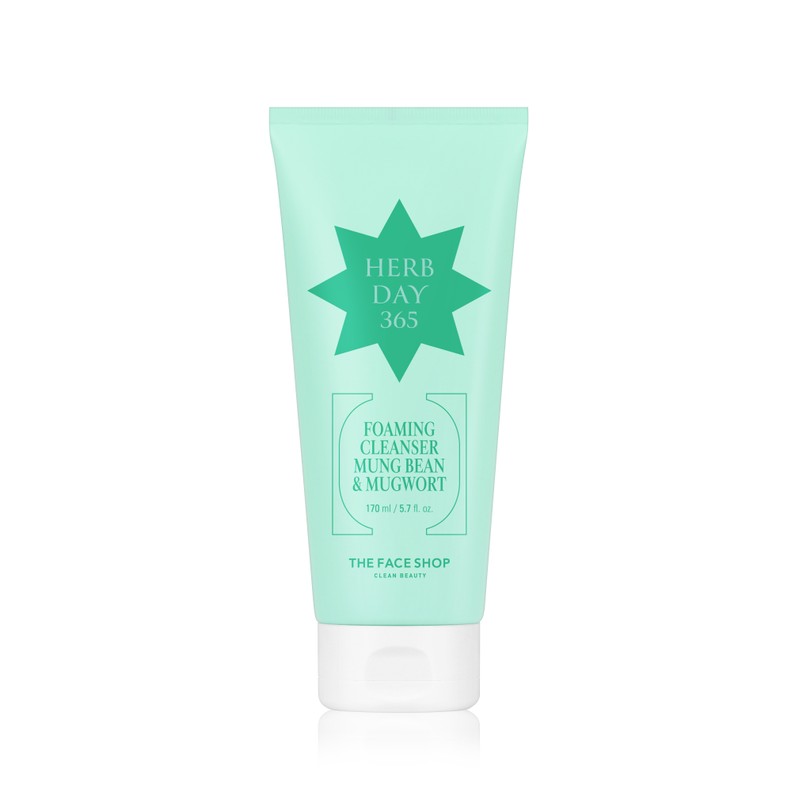 THE FACE SHOP Herb Day 365 Master Blending Foaming Cleanser