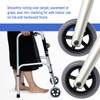 Walker Wheels Replacement Feet, Universal for Folding Medical Walker Accessories