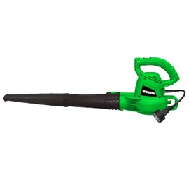 GUEDE Electric Leaf Blower, Corded 7 Amp, 155MPH Air Speed, Lightweight & Handheld for Lawn Care, Patio Cleaning, Leaves & Snow Blowing