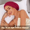 1 Pcs Silk Satin Bonnet for Sleeping, Bonnet with Adjustable