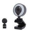 Webcam Full HD Computer Live Recording Touch Dimming Camera with