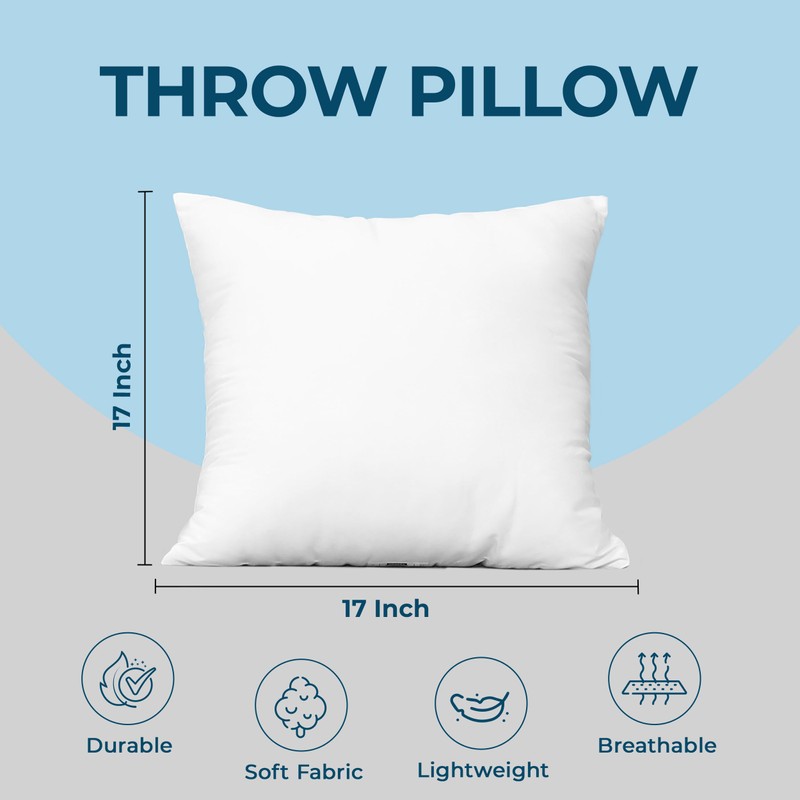 Utopia Bedding Utopia Bedding Throw Pillows (Set of 24, White),