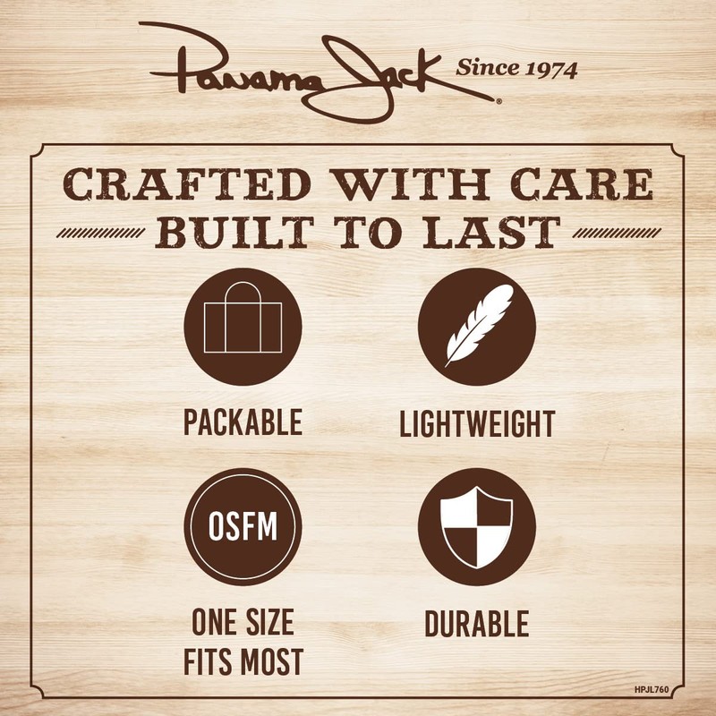 Panama Jack Denim Bucket Sun Hat - 2 1/2" Shapeable