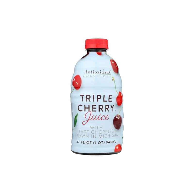 Antioxidant Solutions 100% Triple Cherry Juice - No Added Sugar