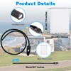 12pcs Heavy Duty Bungee Cords, 50cm Adjustable Elastic Bungee Straps,