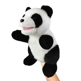 LOMTRATS 2024 Animal Hand Puppets for Children, Toddlers Includes Wolf,Tiger,Lion, Monkey and Movable Open Mouths,Perfect for Storytelling,Preschool Age and Birthday Gift