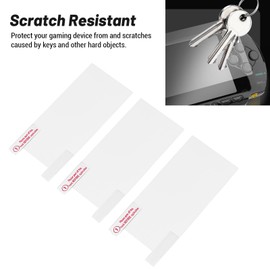 3 x Screen Protector, PET Ultra Clear Screen Guard Film LCD Protector Skin for PSP 1000/2000/3000, Anti-Scratch 4H Hardness
