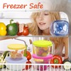 LUVCOSY 2 Cup Silicone Replacement Lids Storage Cover for Pyrex