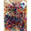 Ceramic Christmas Tree Lights 250 Large Multicolor Pin Lights Bulbs