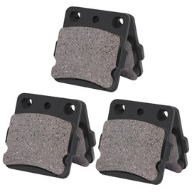 OuYi Front and Rear Brake Pads Compatible with Yamaha YFM Raptor 350 660 660R 2001-2011 / TRX400X 2009-2014 / TRX400EX Sportrax 400 2001-2008 / TRX400 EX Fourtrax 1999 2000