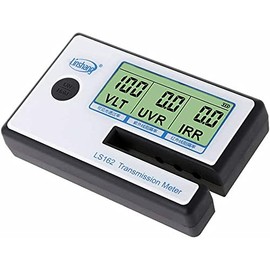 Medidor Profesional de Transmisión de Película Solar y Polarizado para Auto Mide Luz Visible, Infrarrojo y Ultravioleta (VR 550 nm, IR 950 nm, UV 365 nm), Película Privacidad Ventanas y Control Solar
