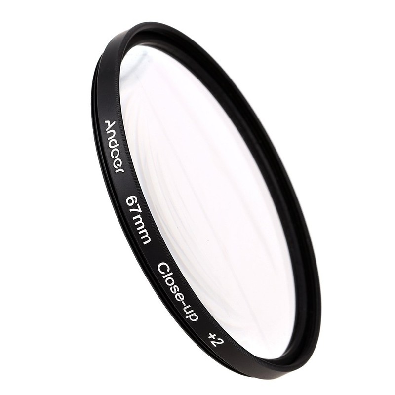 Andoer® 67mm Macro Close-Up Filter Set with Pouch Close-up Lens