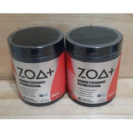 ZOA 2CT: ZOA+ Zero Sugar PRE-WORKOUT Powder FRUIT PUNCH NSF-CERTIFIED SPORT 13z CAFF