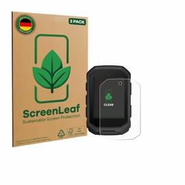 ScreenLeaf (2 Pack Screen Protector compatible with Garmin Edge MTB [sustainable screen protection, clear, anti-scratch]