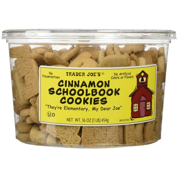 Trader Joe's Cinnamon Schoolbook Cookies