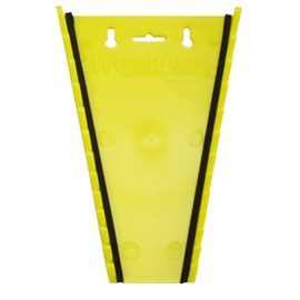 Protoco 1030 Standard 12 Piece Wrench Rack, Tool Organizer for Tool Box, Tool Cart or Wall Mounted, Yellow