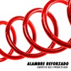 Candado Llave Cadena Para Bicicleta Alta Seguridad 8x1500mm (Rojo)