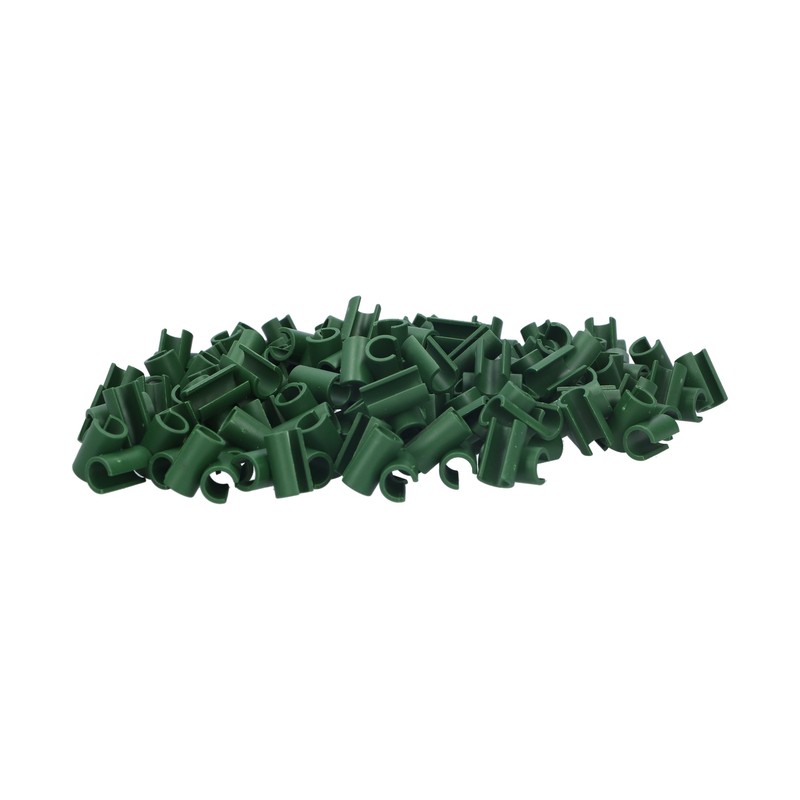 100Pcs Gardening Fixed Cross Clip Plastic Plant Buckle Clamp Clip