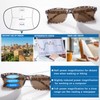 VIDEBLA 3 Pack Progressive Multifocus Reading Sunglasses for Women Men