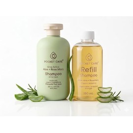Shampoo Anticaída con Romero y Sábila – Fortalece y Engrosa el Cabello desde la Raíz – Shampoo para Crecimiento Capilar Hombre y Mujer – Sin Sulfatos 