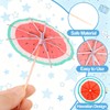 JOFONY Drink Umbrellas,150PCS Cocktail Umbrellas 5 Styles Drink Umbrella Cocktail