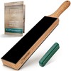 BeaverCraft Leather Strop for Knife Sharpening - Dual-Sided Knife Strop