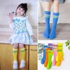 [ZGKULAEAOW] Kids High Socks, Children's Striped Socks, Boys and Girls,