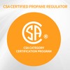 R REGSAFE Propane Griddles Regulator Blackstone Regulator Replacement, Fit for