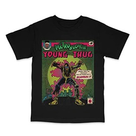 BLNKLV Thugger Main Slime SLATT T-Shirt (as1, Alpha, x_l, Regular, Regular) Black