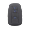 kcpros 2Pcs Rubber Silicone 3 Buttons Smart Key Fob Cover