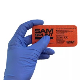 SAM Medical Finger Splint - Orange and Blue