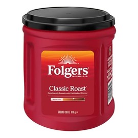 Folgers Tostado Clásico Tueste Medio Oscuro, Café Molido, Bote De 816G