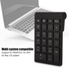 BT304 Wireless Numeric Keypad Ergonomic Ultra Thin Compatible with Bluetooth