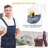 SHARDEN Ratcheting Multi Bit Screwdriver - 13-in-1 Tool Set, Flat