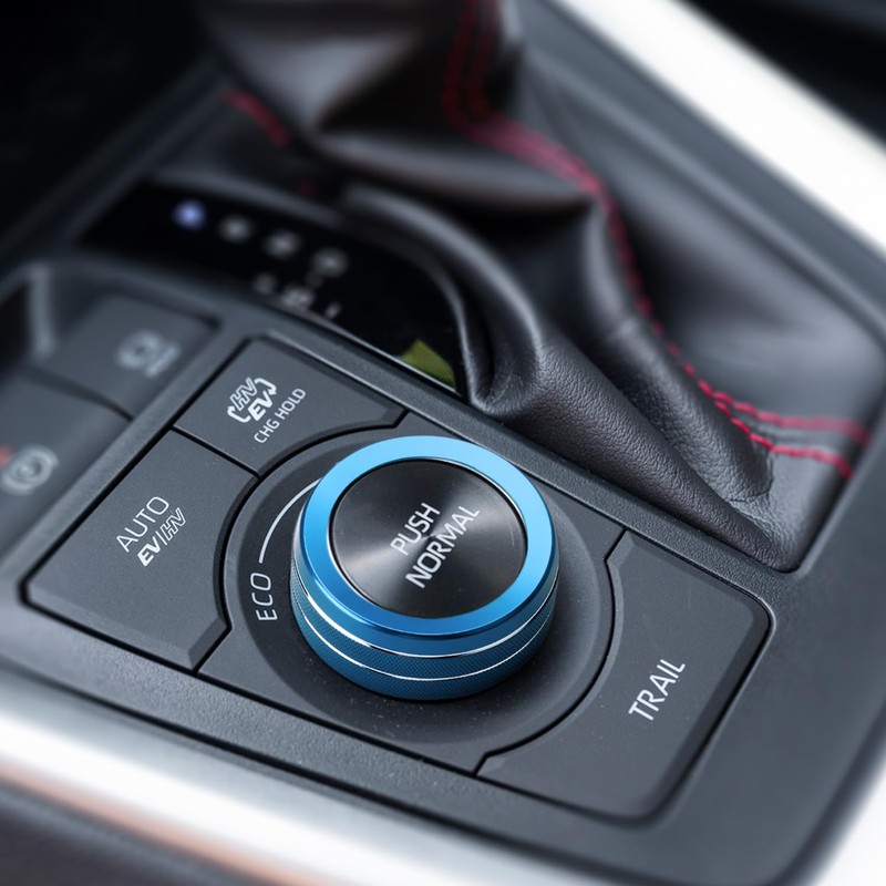 Auovo Drive Mode Control Switch Knob Cover Compatible with Toyota