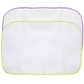 High Temperature Resistance Protective Ironing Pressing Pad-Protective Scorch Saving Mesh 2-Pack (Small 19.68" x 13.77")