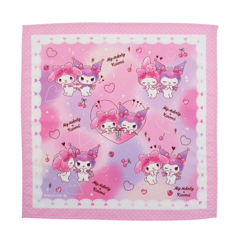 Salonge My Melody & Kuromi 43601 Napkin Set of 3