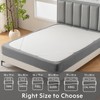 MIYE Jacquard Fabric Box Spring Cover,Super Stretchy Wrap Around 4