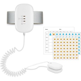 T TENGIU Bedwetting Alarm, Bedwetting Alarm with Strong Vibration Potty Training for Kids, Urethia Alarm, Enuresis Prevention, Bedwetting Improvement, Genetic Sensor, Suitable for All Ages