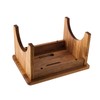 Wooden Step Stool, One Step Stools for Adults, 9'' Small