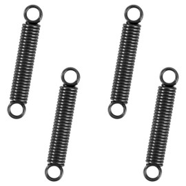 GUNGY Tension Springs with Hooks Piano Wire Tension Spring 60 mm Outer Diameter 10 mm Wire Diameter 1.6 mm Hook Angle 180 Degrees 2 Rounds Maximum Tensile Force 7.9 kg 1.6 x 10 x 60 mm Pack of 4