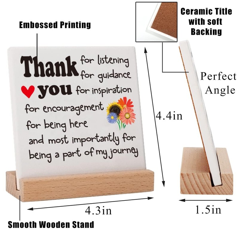 Thank You Gifts for Special People - Appreciation Plaque for