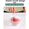 200PCS Fresh Keeping Bags,Reusable Elastic Food Storage Covers, Plastic Bowl