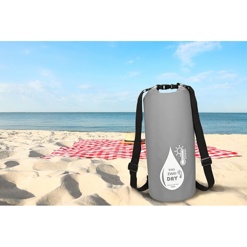 Troika RUC03/GY Outdoor Backpack with Cooling Function and Roll-Top 1-2