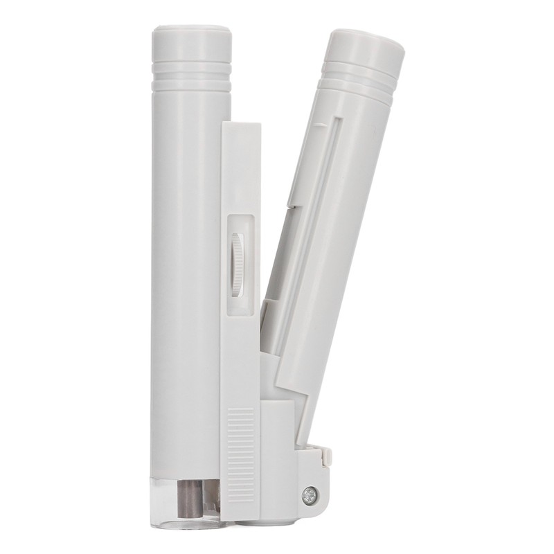 LED Lighted Pocket Microscope 150X Double Tube Portable Handheld Microscopes