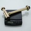 RANDOM Brass Contemporary Round Bottle P Trap 1 1/4,Basin Sink